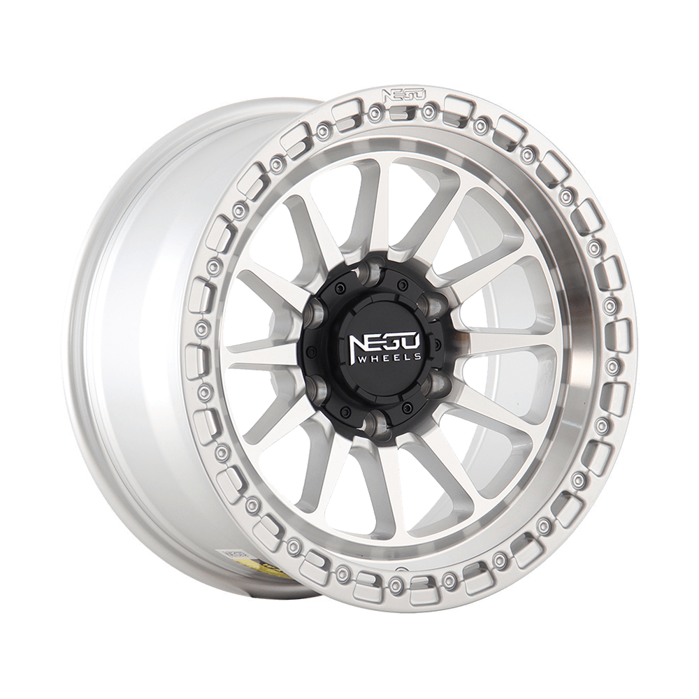 Alloy wheel NEGU07-17x8.5 ET12 (6x139.7) CB110 - silver machine face