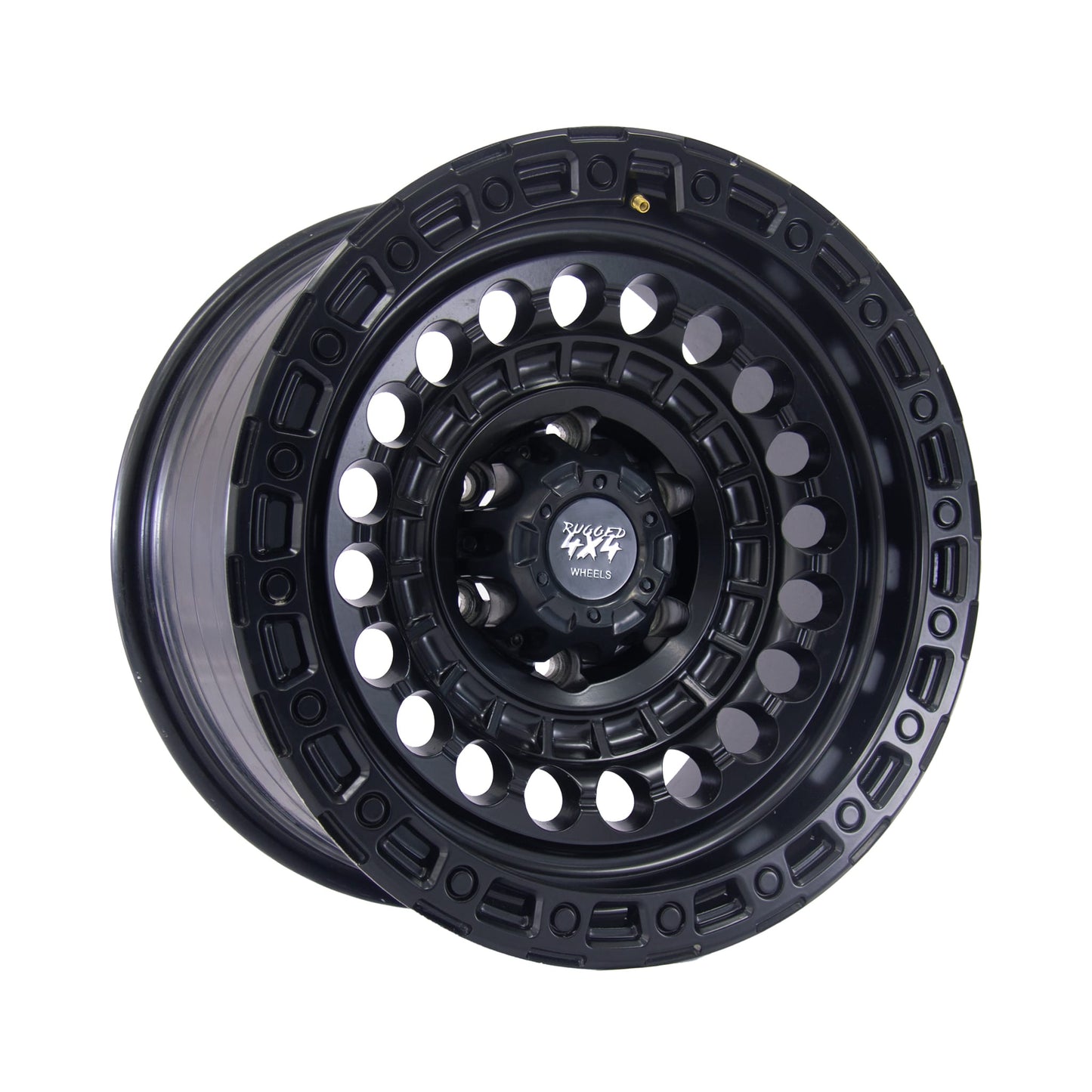 Rugged Military DX199 Alloy Wheel 17x9 (6x139.7) ET0 CB110.1 -Black