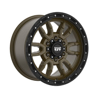 Rugged 4x4 FUSION Alloy wheel 17x9 (6x139.7) ET15 CB110.15 - Satin bronze with black lip