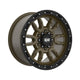 Rugged 4x4 FUSION Alloy wheel 17x9 (6x139.7) ET15 CB110.15 - Satin bronze with black lip