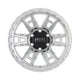 Alloy wheel NEGU10-17x8.5 ET0 (6x139.7) CB110- Silver Machined Face