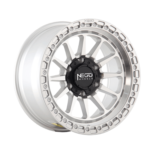 Alloy wheel NEGU07-17x8.5 ET12 (6x139.7) CB110 - silver machine face