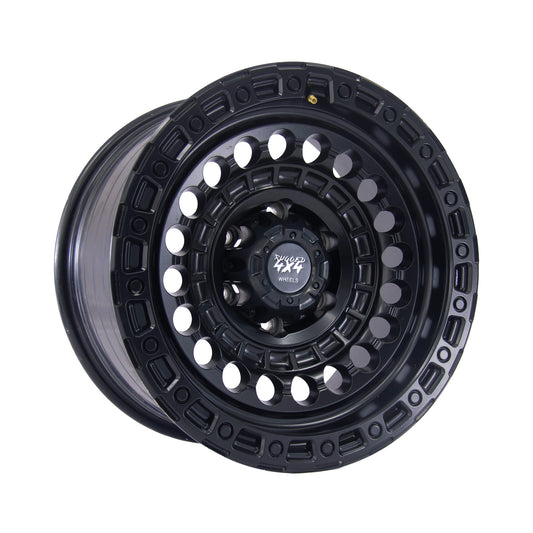 Rugged Military DX199 Alloy Wheel 17x9 (6x139.7) ET0 CB110.1 -Black