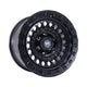 Rugged Military DX199 Alloy Wheel 17x9 (6x139.7) ET0 CB110.1 -Black