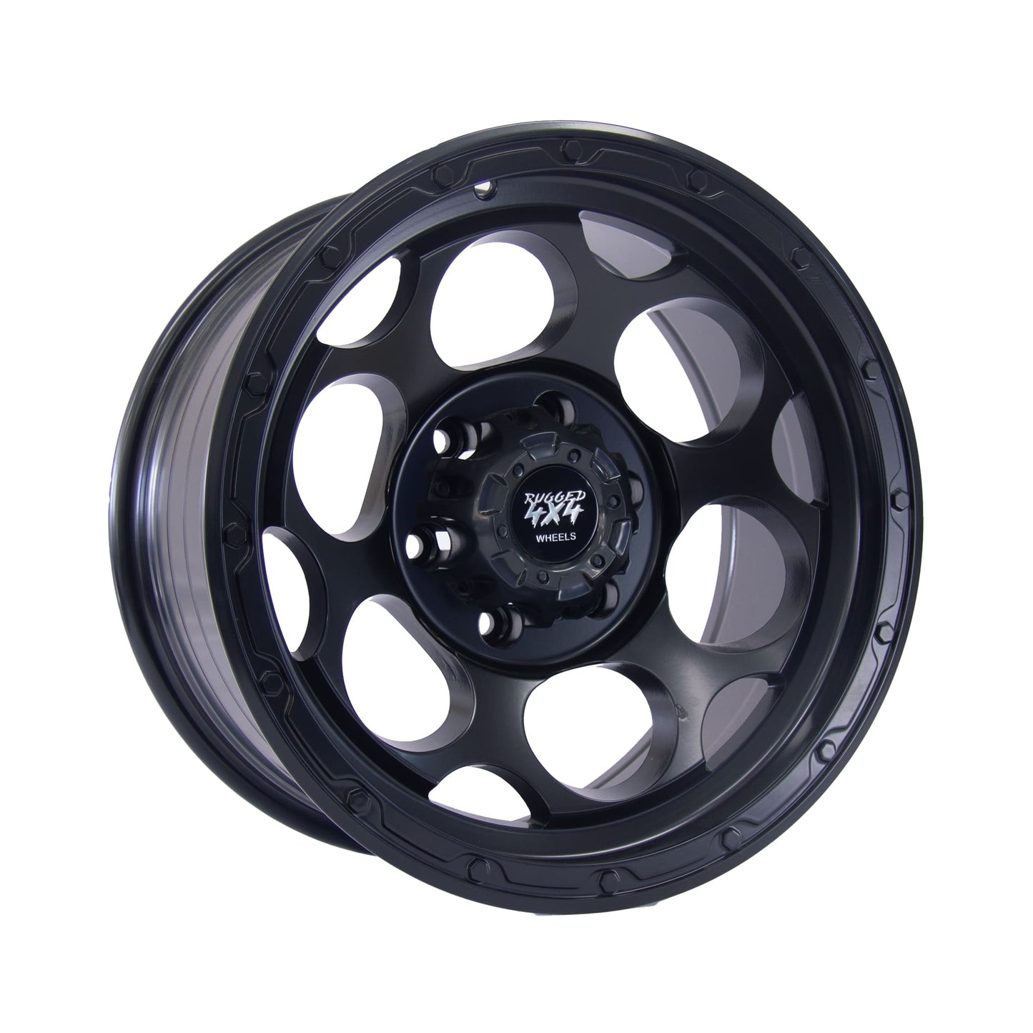 Rugged Tracker DX205 Alloy Wheel 17x8.5 (6x139.7) ET-5 CB110.1 -Black
