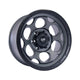 Rugged Tracker DX205 Alloy Wheel 17x8.5 (6x139.7) ET-5 CB110.1 -Gray with black lip