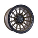 Rugged Traxx Alloy Wheel 17x9 (6x139.7) ET5 CB110 -Bronze with black lip
