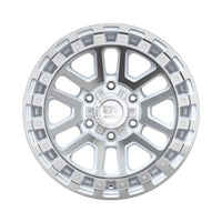 Rugged 4x4 HAVOC Alloy wheel 17x9 (5X150) ET-12 CB110.15 - Silver machine face