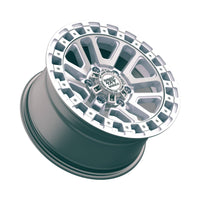 Rugged 4x4 HAVOC Alloy wheel 17x9 (5X150) ET-12 CB110.15 - Silver machine face